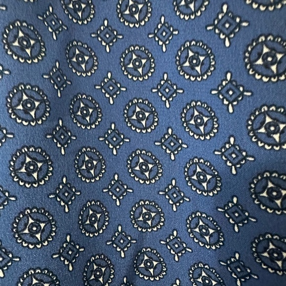 Joie Blue Silk Pant. Size M. EUC. - Picture 4 of 6